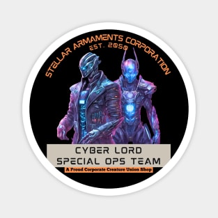 Cyber Lord Special Ops Team Magnet
